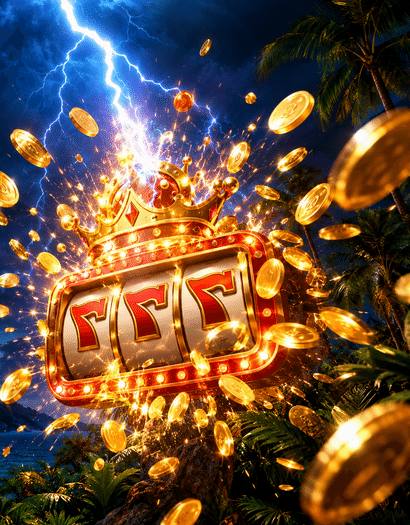 Ilustrasi mesin slot online